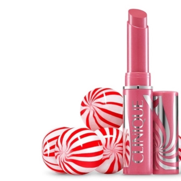NEW LAST1! Clinique Pink Honey Almost Lipstick Swirl Pattern A Kiss of Sweetness - Picture 2 of 5